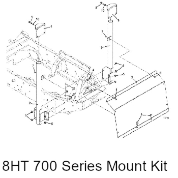 8ht 700 series mount kit