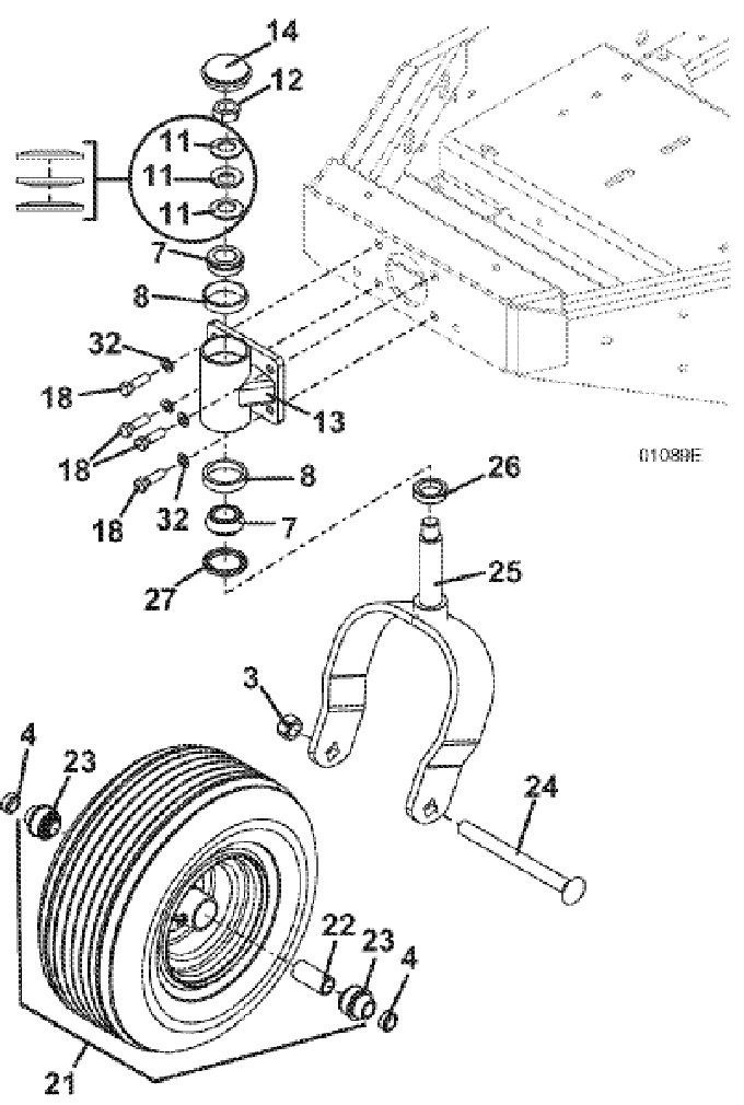 Tail Wheel Assembly