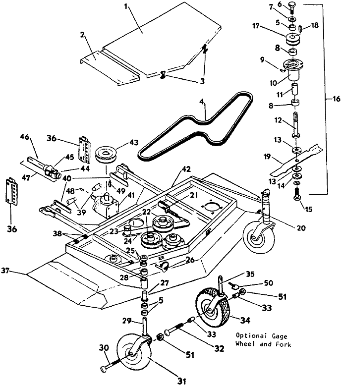 Kubota Zg227 Deck Parts Diagram
