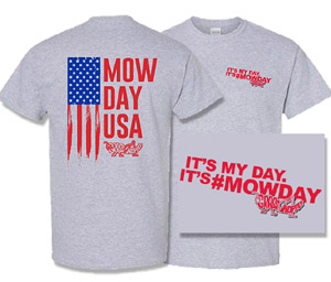 Grasshopper t-shirt- Mow Day USA