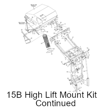 15B High Lift Hopper Mount Kit Continued