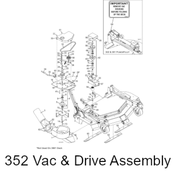 352 Vacuum and Drive Assembly