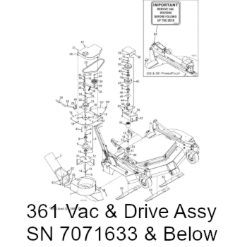 361 Vacuum Below SN 7071633