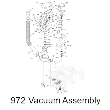 972 Vacuum and Drive Assembly