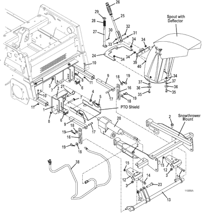 Electric Lift (Actuator) Assembly