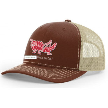 GRASSHOPPER® Trucker's Cap in Brown / Khaki