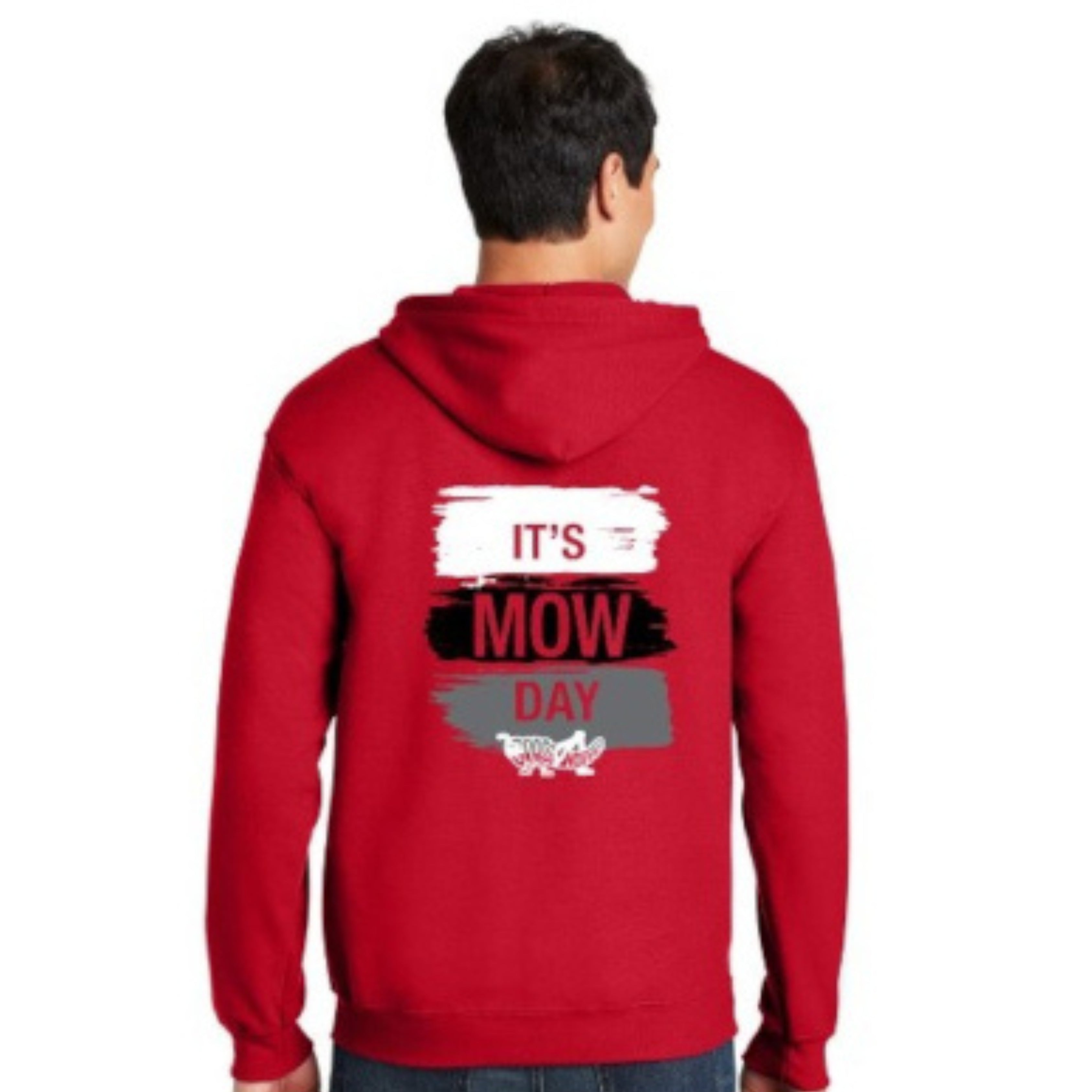 IT'S MOW DAY PAINT BRUSH HOODIE SWEATSHIRT
