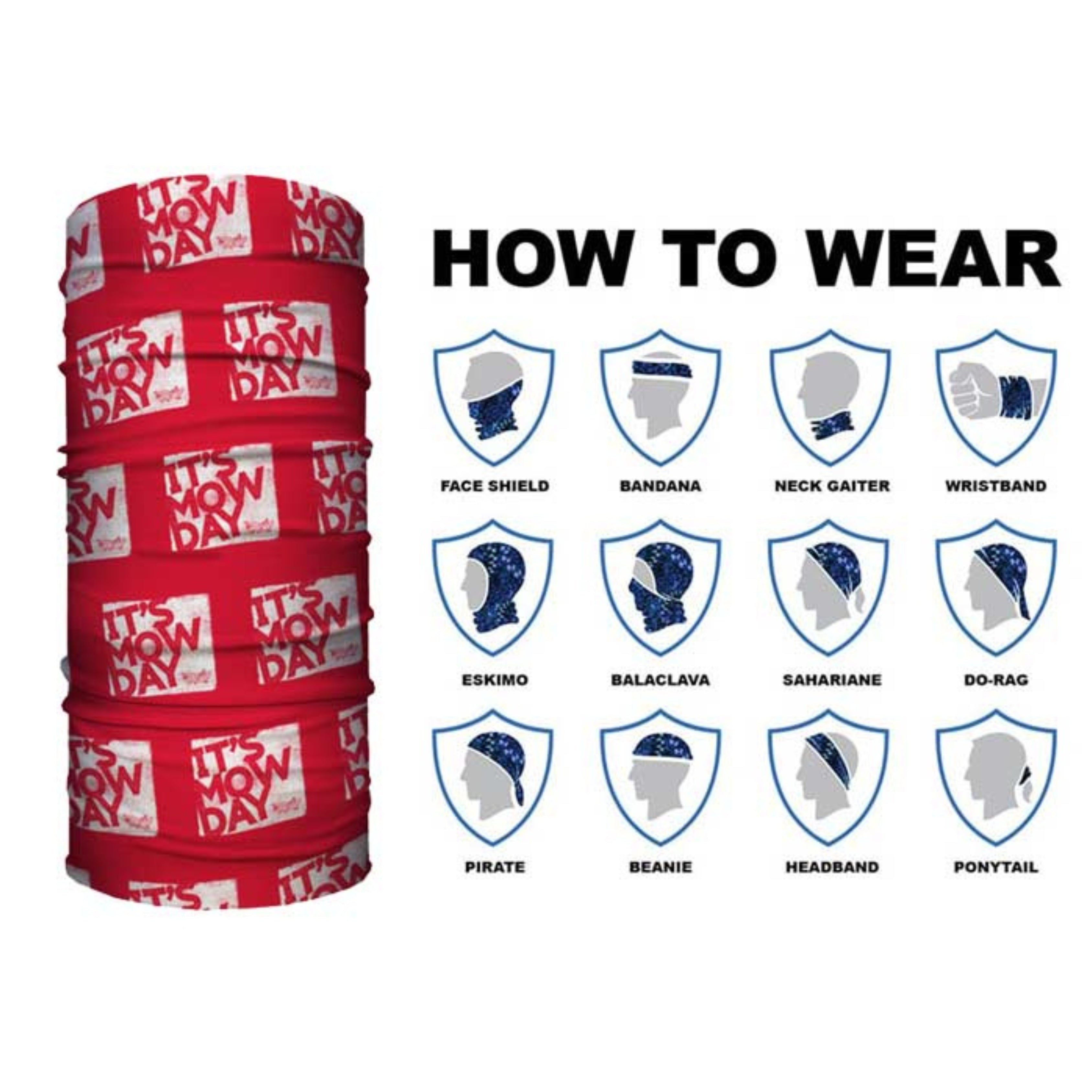 GRASSHOPPER® Face Shield / Multipurpose Scarf