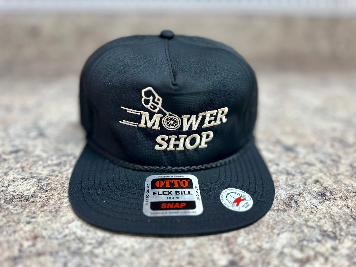 THE MOWER SHOP TEAM CAP BLACK