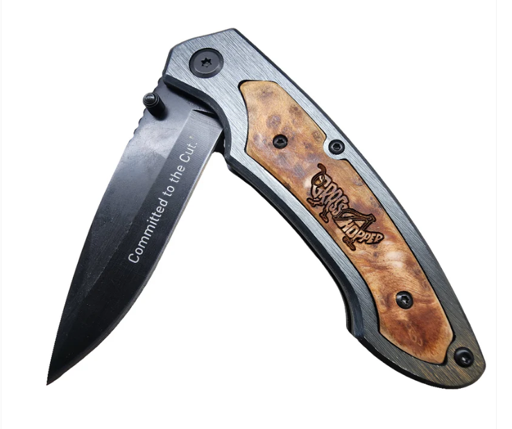 Adirondack 4.5" Wood Inlay Pocket Knife