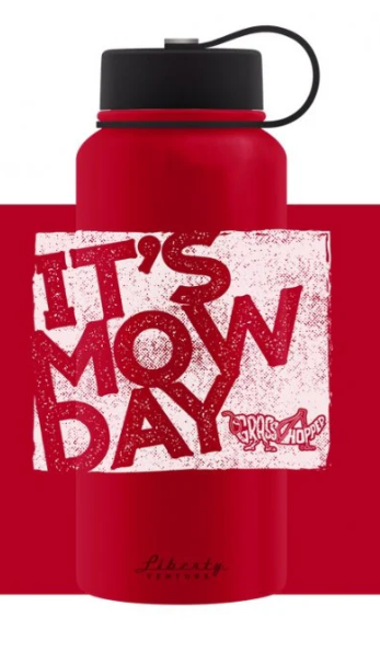 Grasshopper 32 oz Double Wall Insulated Bottle part #179503