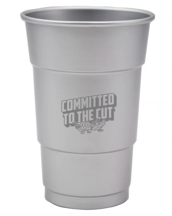 Grasshopper 16 oz Aluminum Reusable Cup part #179600