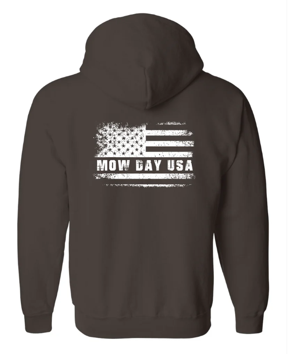 Zip Up Mow Day (Grey) - Large (GH179939)