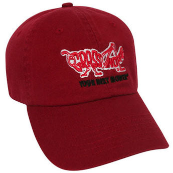 RED LOW PROFILE CAP