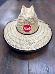 Grasshopper  Branded Bill Straw Yacht Hat part #179564