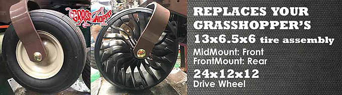 13 x 6.5 x 6 Tweel • for FrontMount and MidMount Mowers PN#483867 | The ...