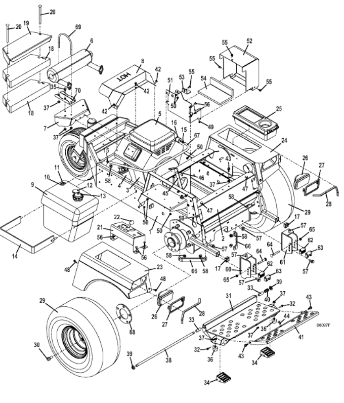 Tractor Assembly Diagram