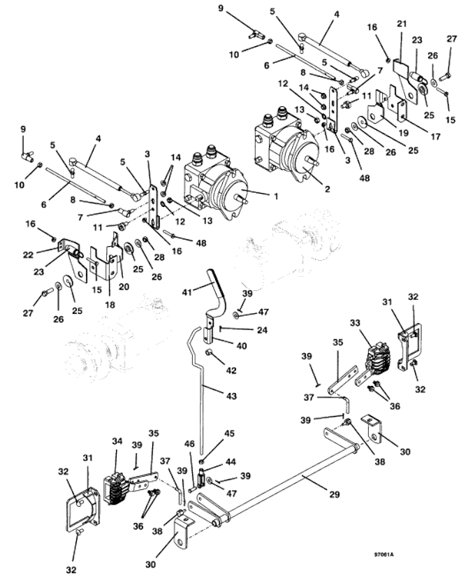 Drive Linkage Assembly Diagram