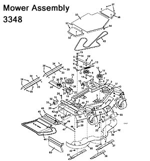 3348 Mower Assembly
