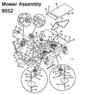 9052 Mower Assembly