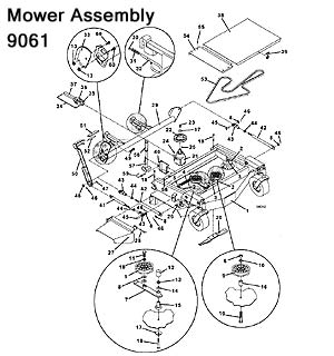 9061 Mower Assembly