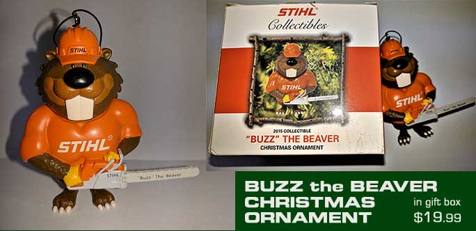 Buzz the Beaver Ornament