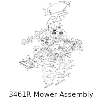 3461 Mower Assembly