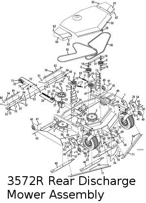 3572 Mower Assembly
